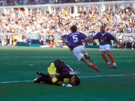 Estuvo en el recordado "gol de oro" de Francia a Paraguay y pide revancha