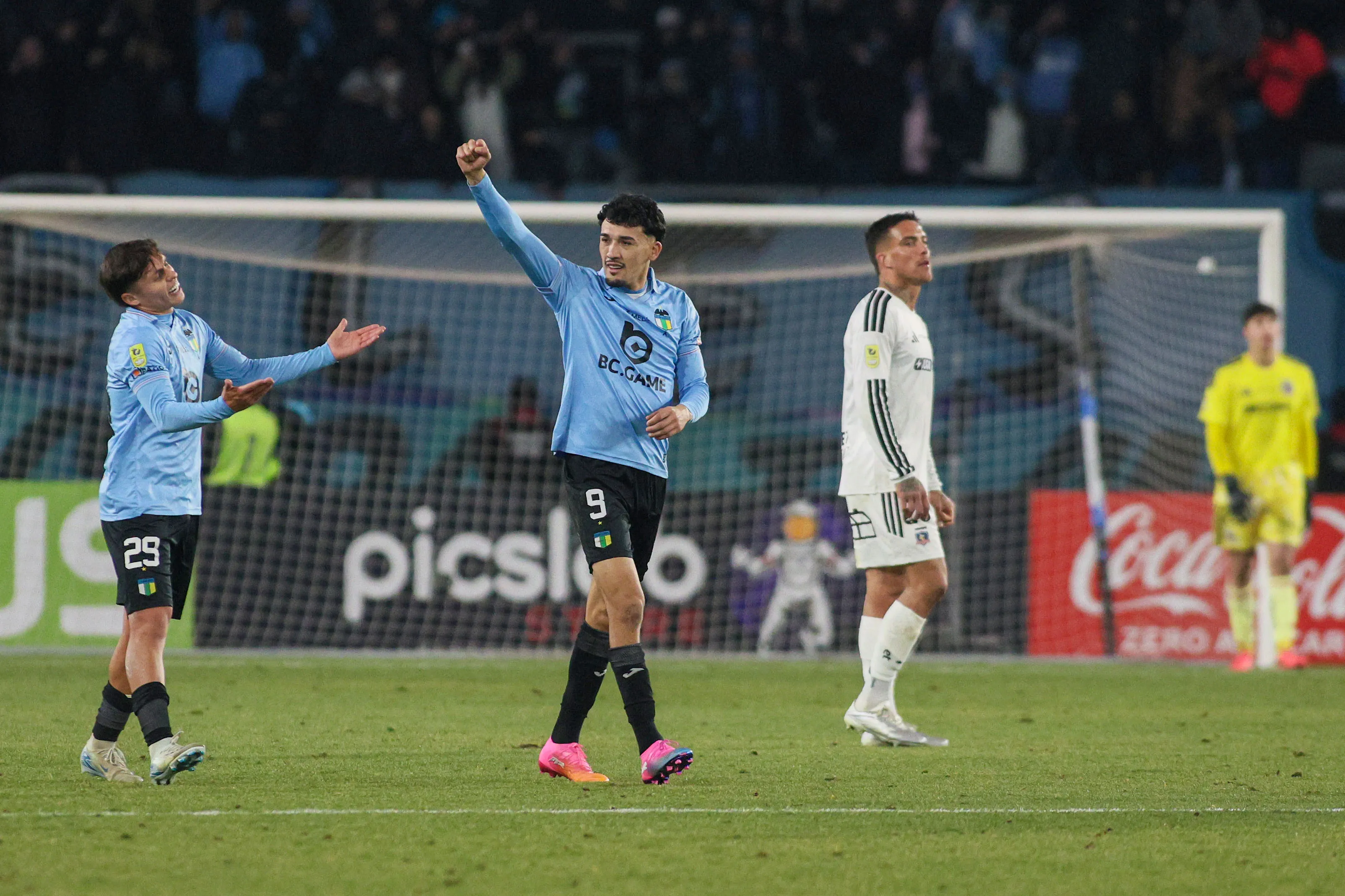 Arnaldo y su noche soñada en Rancagua /Photosport