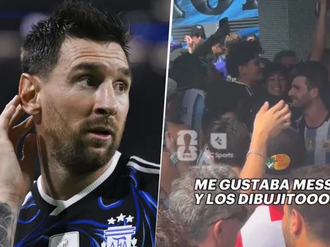 Argentina: hinchas cambian “Muchachos” por insólita canción sobre Messi