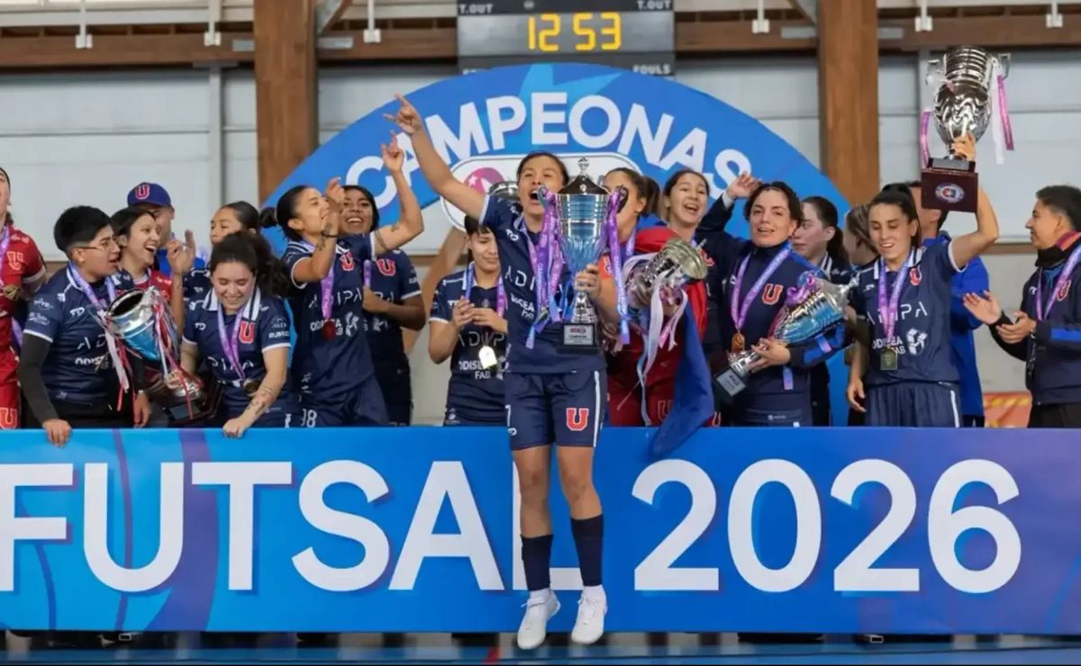 U de Chile es heptacampeona del Futsal Femenino y pide una mano a sus hinchas para la Copa Libertadores
