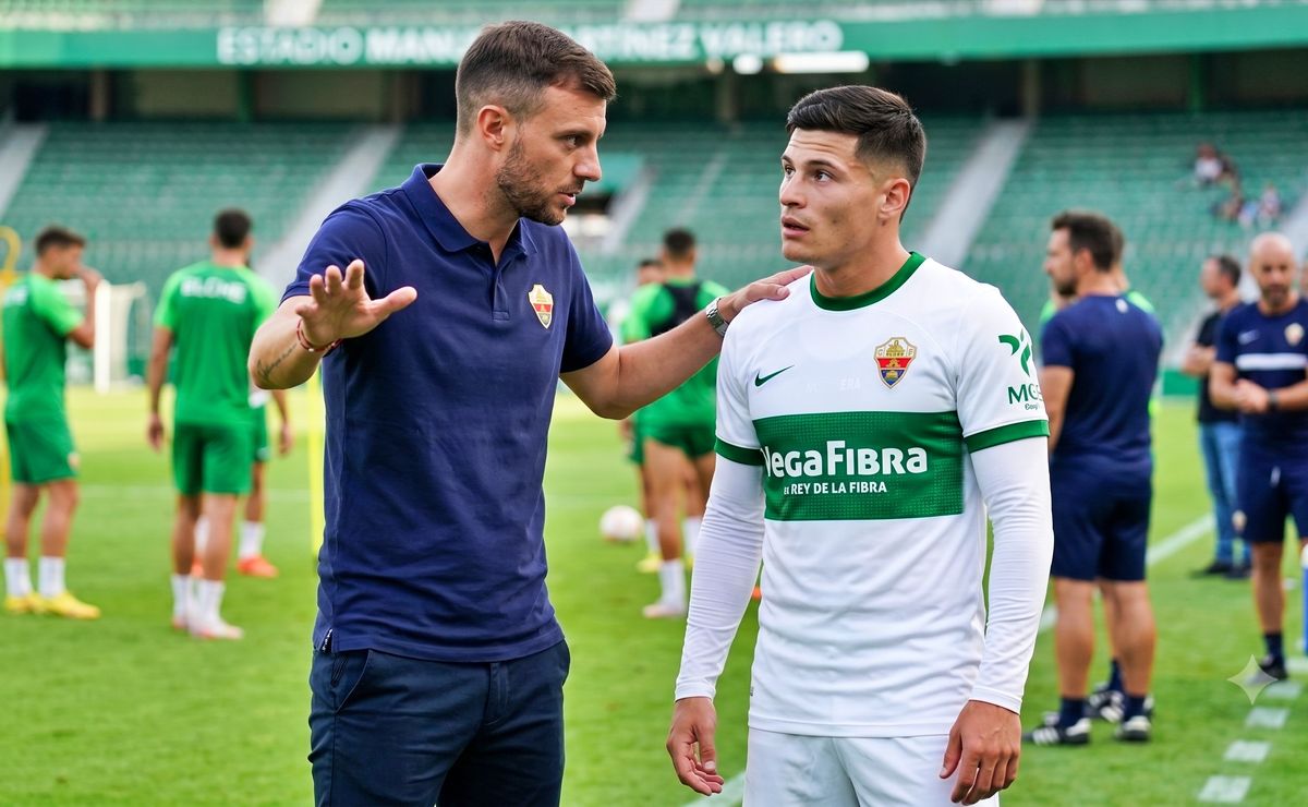 ¿No será mucho? Nuevo DT de Lucas Cepeda en el Elche llega con un staff de siete colaboradores