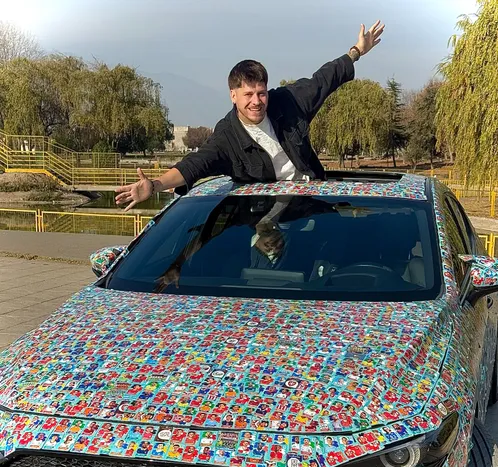 Así se ve el Mazda 3 de Ariel Osses
