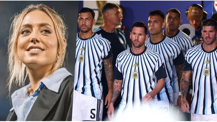 Sofi Martínez trabaja para la TV argentina en este Mundial 2026.