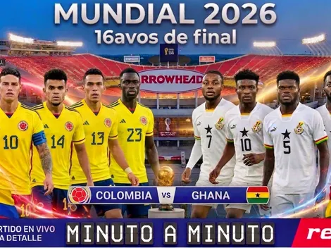 En vivo: Colombia y Ghana cierra los 16avos del Mundial 2026