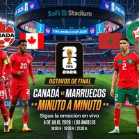 Minuto a minuto: Canadá y Marruecos abren los octavos de final del Mundial