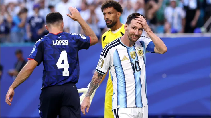 Lionel Messi fue muy crítico después del duelo entre Argentina y Cabo Verde en el Mundial 2026.