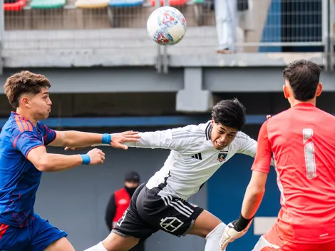 ¡Doble goleada! Colo Colo es campeón frente a la U en las inferiores