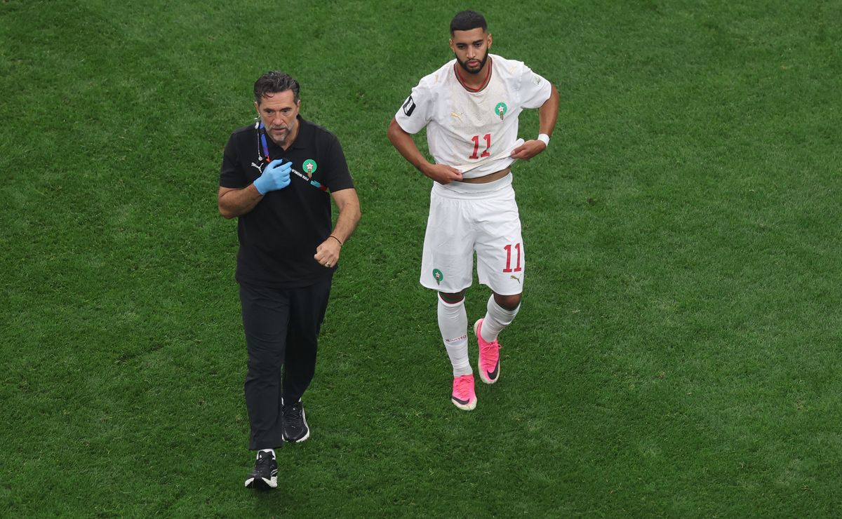 Anunciado como refuerzo del Bayern Múnich por 55 millones hace tres días: Ismael Saibari se lesiona en el Canadá vs Marruecos del Mundial 2026