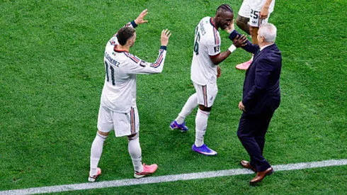 El Vasco Aguirre sabe que Julián Quiñones está bien ubicado en el equipo mexicano.