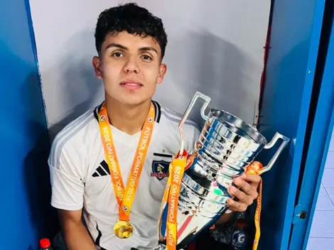 Orgullo del capitán de la Sub 15 de Colo Colo tras ganarle la final a la U