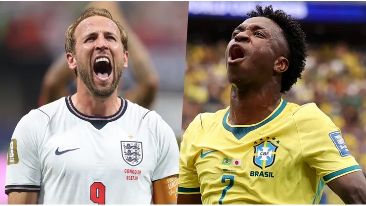Inglaterra y Brasil salen a jugar este domingo por los octavos de final.