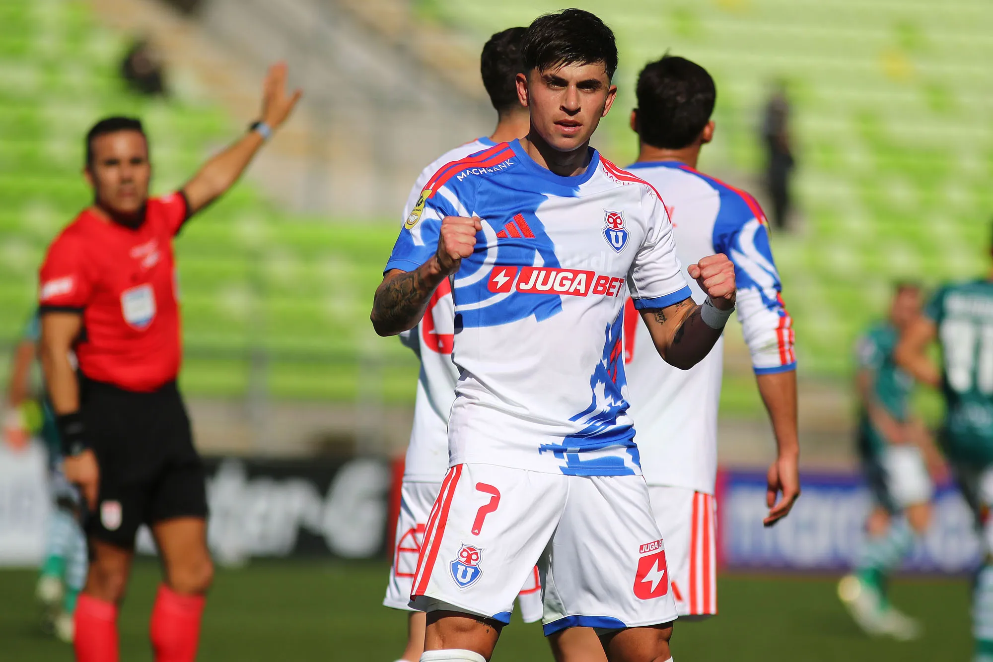 Guerrero aprendió y vuelve con dos goles en la U: se mentaliza para ir por todo en el segundo semestre.