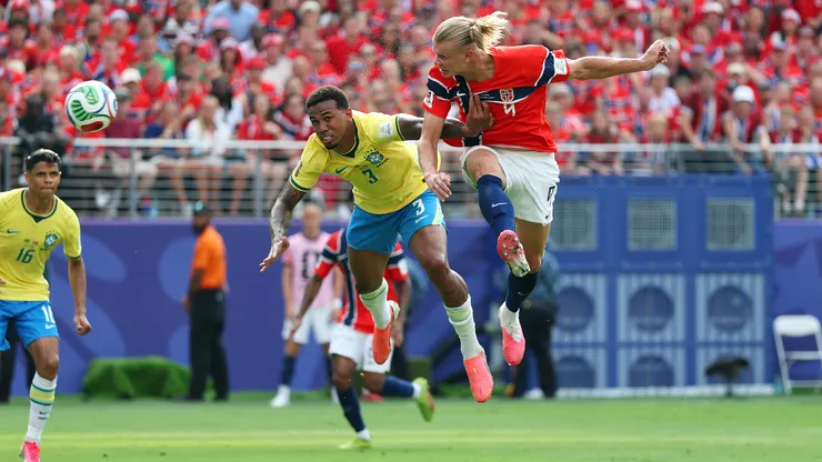 Golazos de Haaland en Noruega están eliminando a Brasil del Mundial.