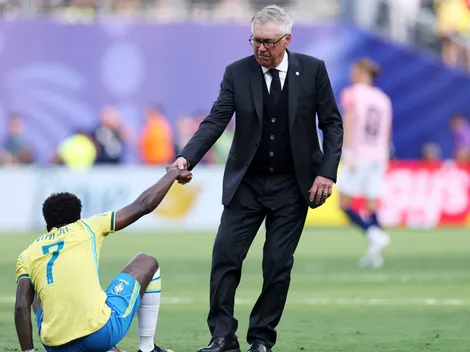 Ancelotti da la cara tras eliminación de Brasil: "Profundamente..."