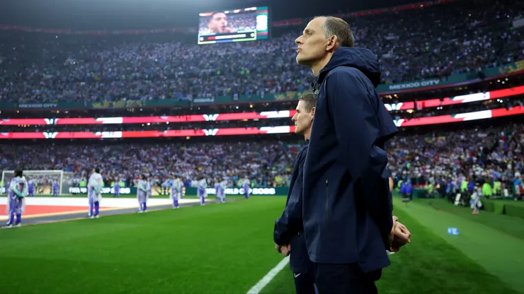 Thomas Tuchel celebró el triunfo de Inglaterra.