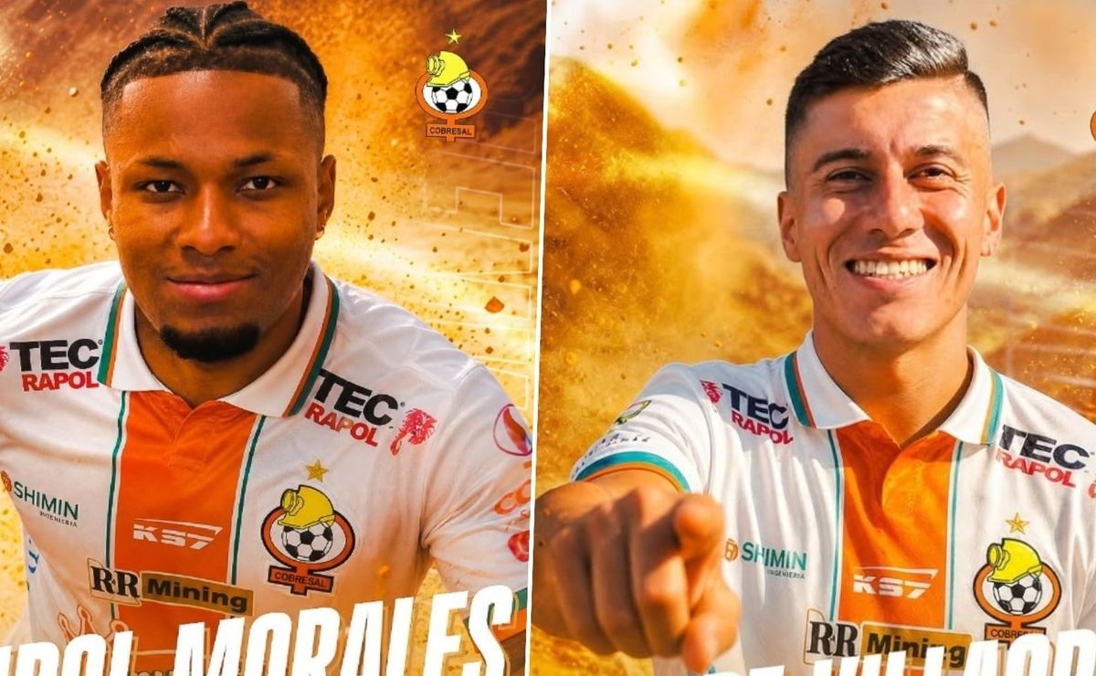 Cobresal se refuerza y oficializa a dos refuerzos: “Que sea una temporada llena de éxitos”