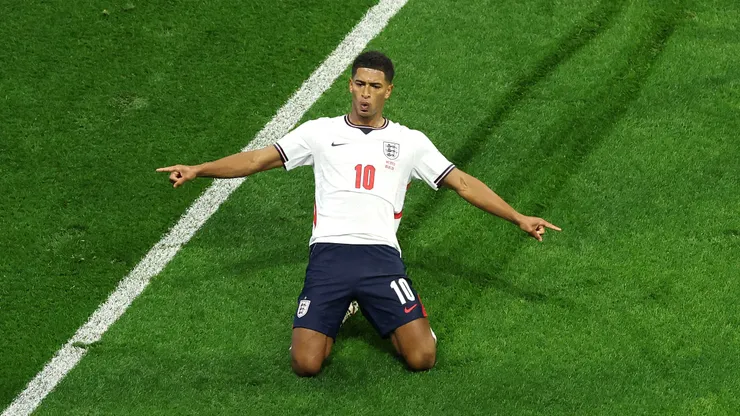 Jude Bellingham fue la figura de Inglaterra ante México.