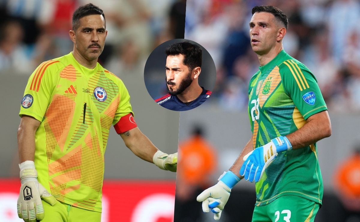 Sorpresa total: Johnny Herrera eligió al mejor arquero entre Claudio Bravo y Dibu Martínez