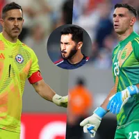 Johnny Herrera no dudó al elegir al mejor entre Bravo y Dibu Martínez