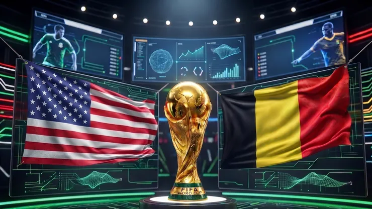 Estados Unidos y Bélgica se juegan un lugar en los cuartos de final en el Mundial 2026.