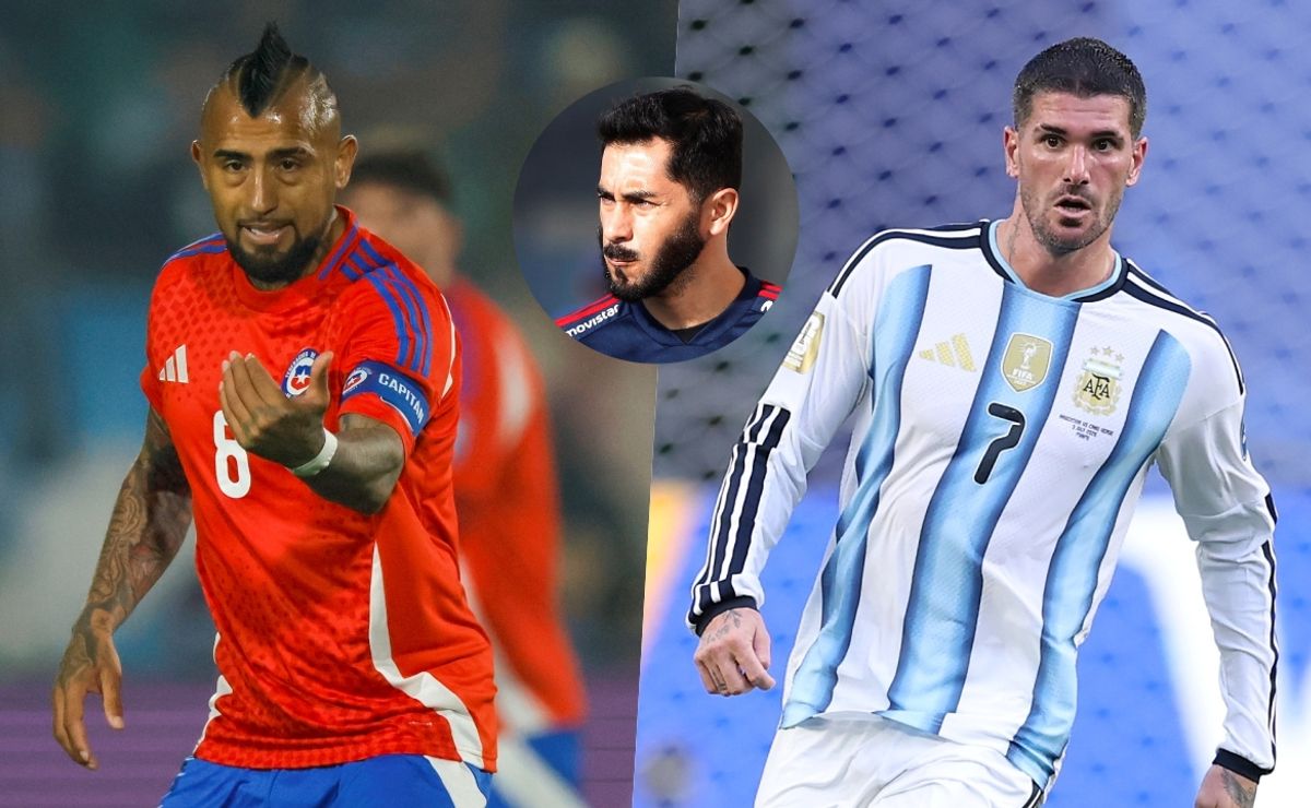 “Por facha quizás”: Johnny Herrera tuvo que elegir entre Arturo Vidal y Rodrigo de Paul