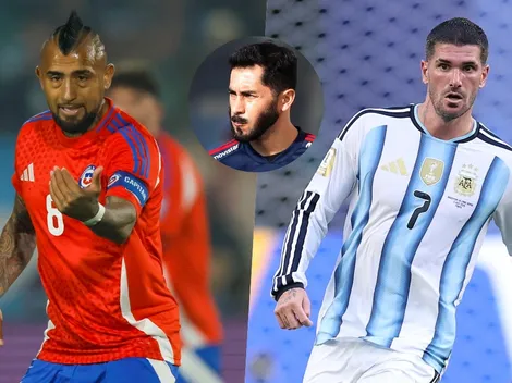 "Por pinta...": Herrera elige al mejor entre Vidal y Rodrigo de Paul