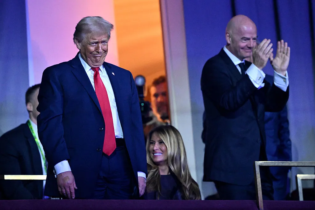 Donald Trump y Gianni Infantino fueron apuntados por Jürgen Klopp. (Photo by Mandel NGAN – Pool/Getty Images)