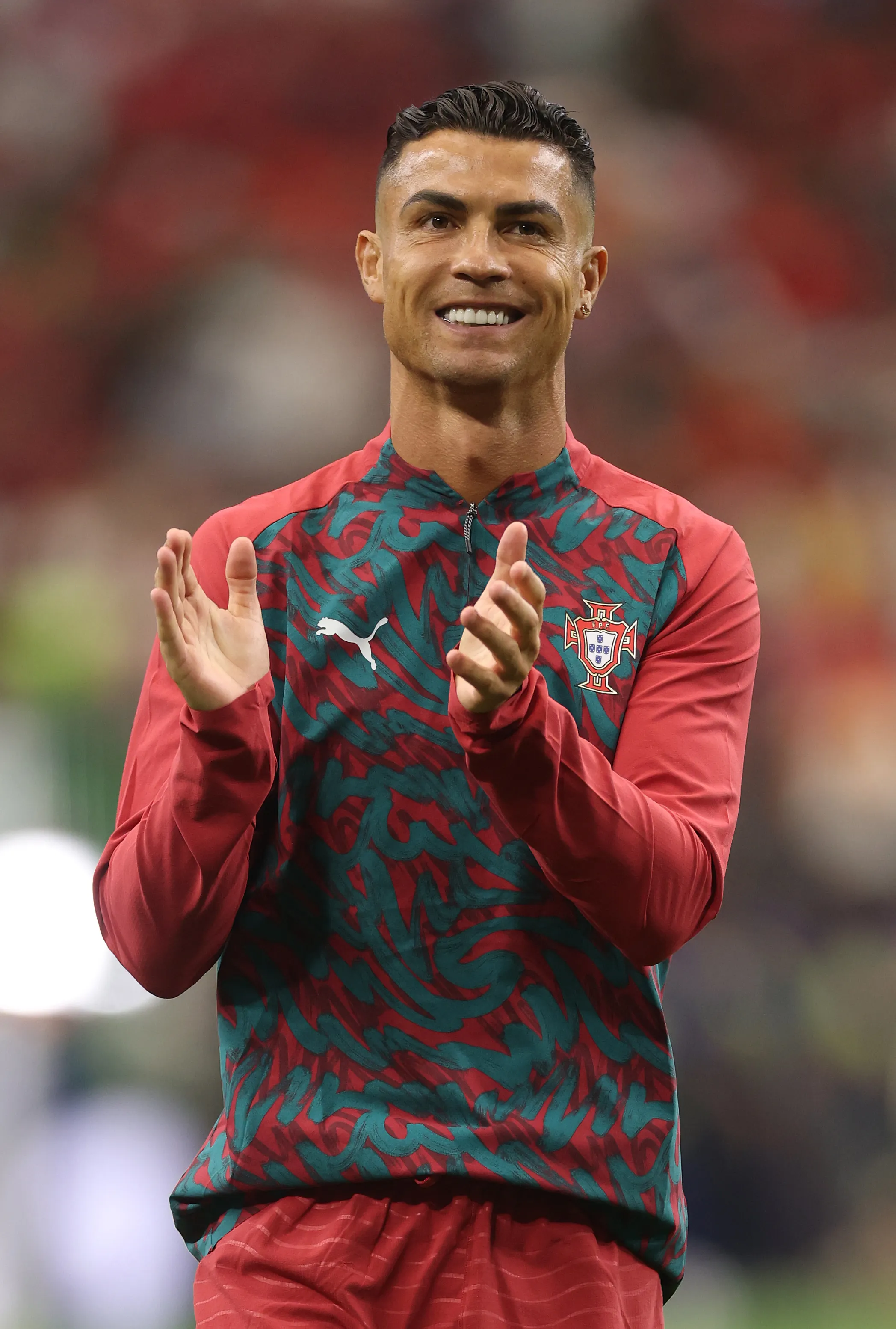 Ronaldo entra en calor para enfrentar a España. Imagen: Getty