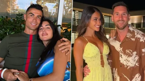 La pareja de CR7 le dio un regalo a la esposa de Messi.