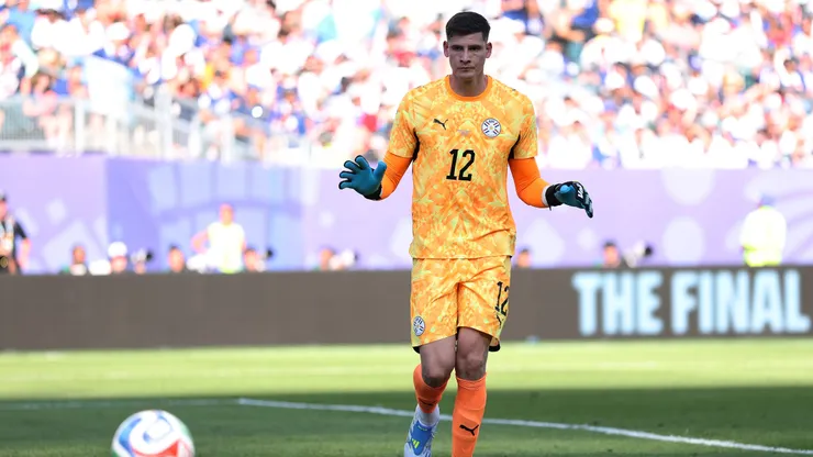 Orlando Gill fue una de las buenas figuras de Paraguay en la Copa del Mundo.