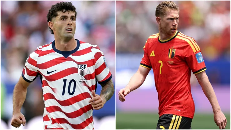 Estados Unidos vs. Bélgica por 8° de final del Mundial 2026.