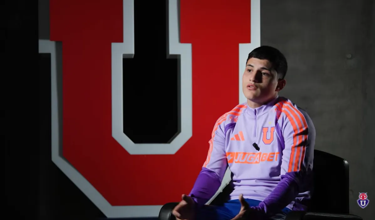 Gonzalo Reyna se apunta de titular en U de Chile. Foto: U de Chile.