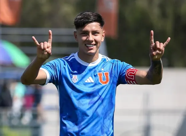 Fernando Sanguinetti fue capitán del equipo de proyección de U de Chile. (Captura Instagram).