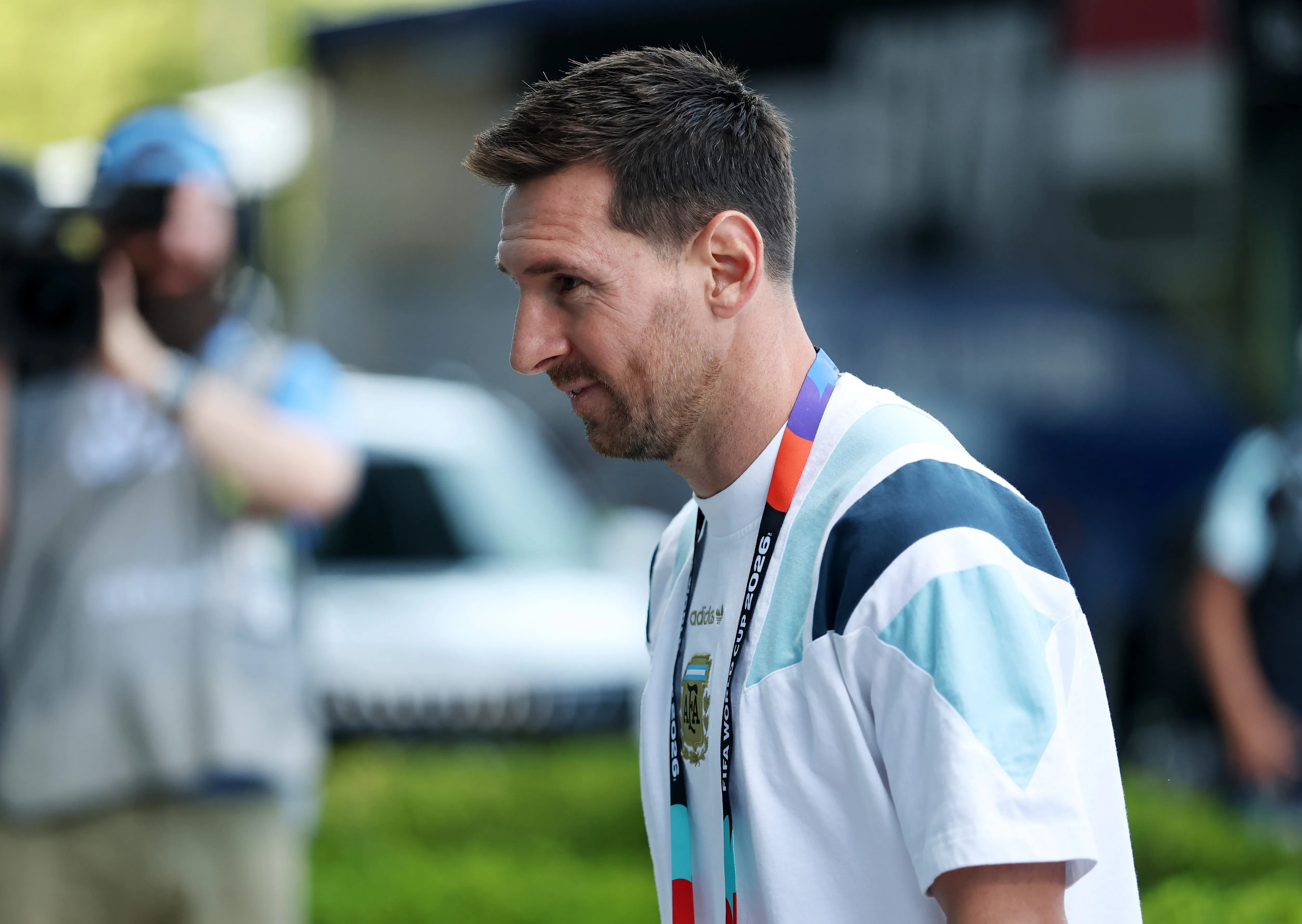 Lionel Messi llega al Estadio Mercedes-Benz en Atlanta | Getty Images