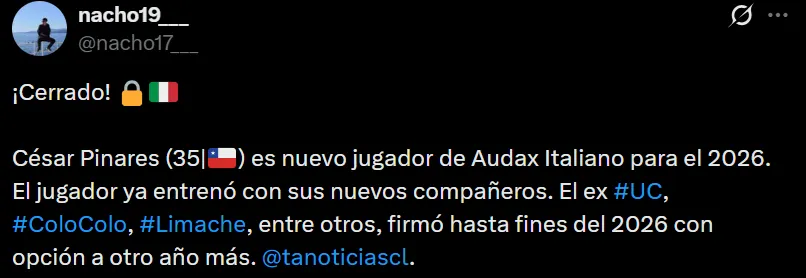 Captura Twitter.
