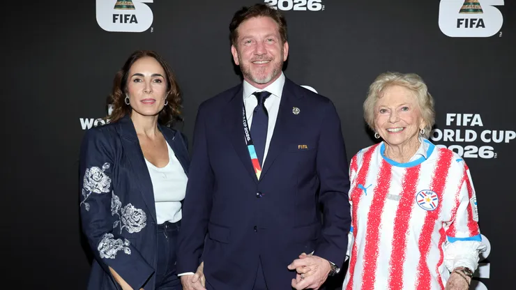 El presidente de la Conmebol fue criticado por la senadora.