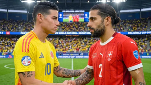 James Rodríguez y Ricardo Rodríguez se enfrentan por un cupo a cuartos de final en la Copa del Mundo.