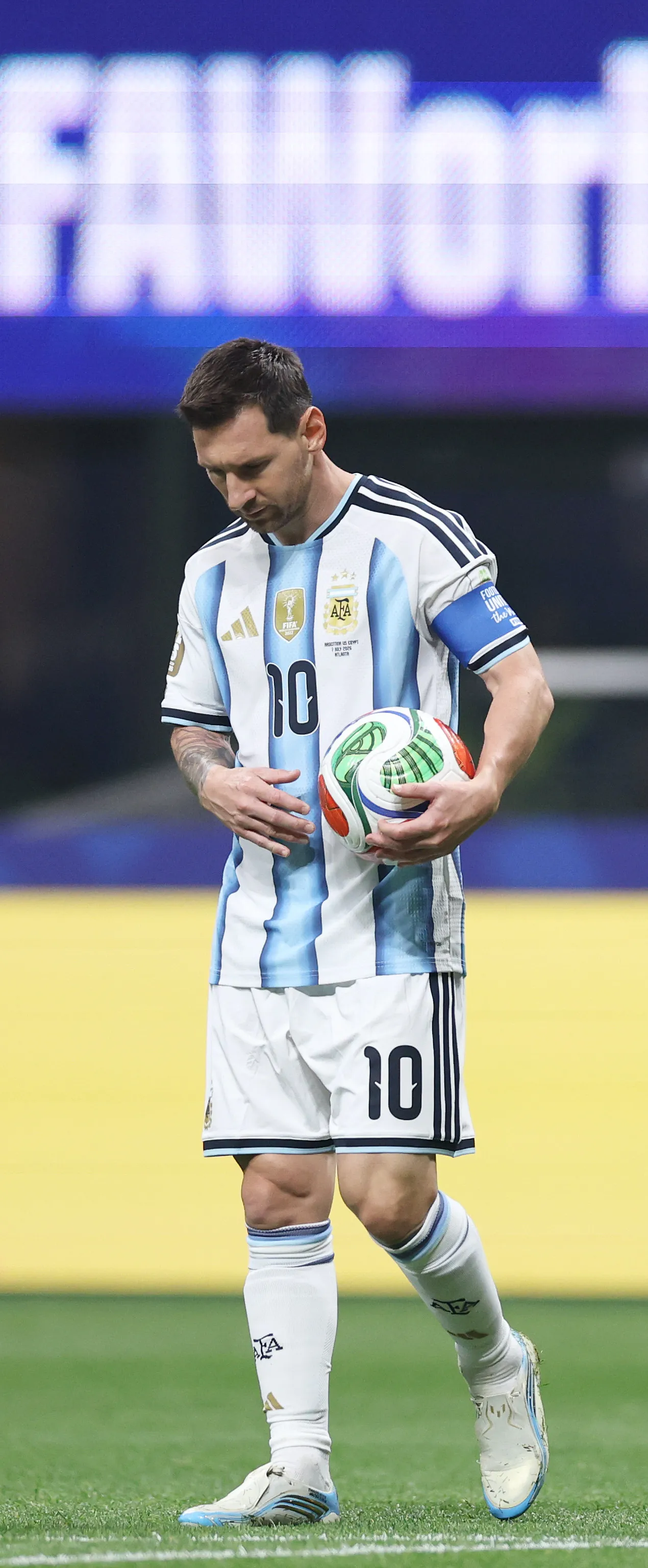 Messi falló su cuarto penal en Mundiales (Photo by Buda Mendes/Getty Images)