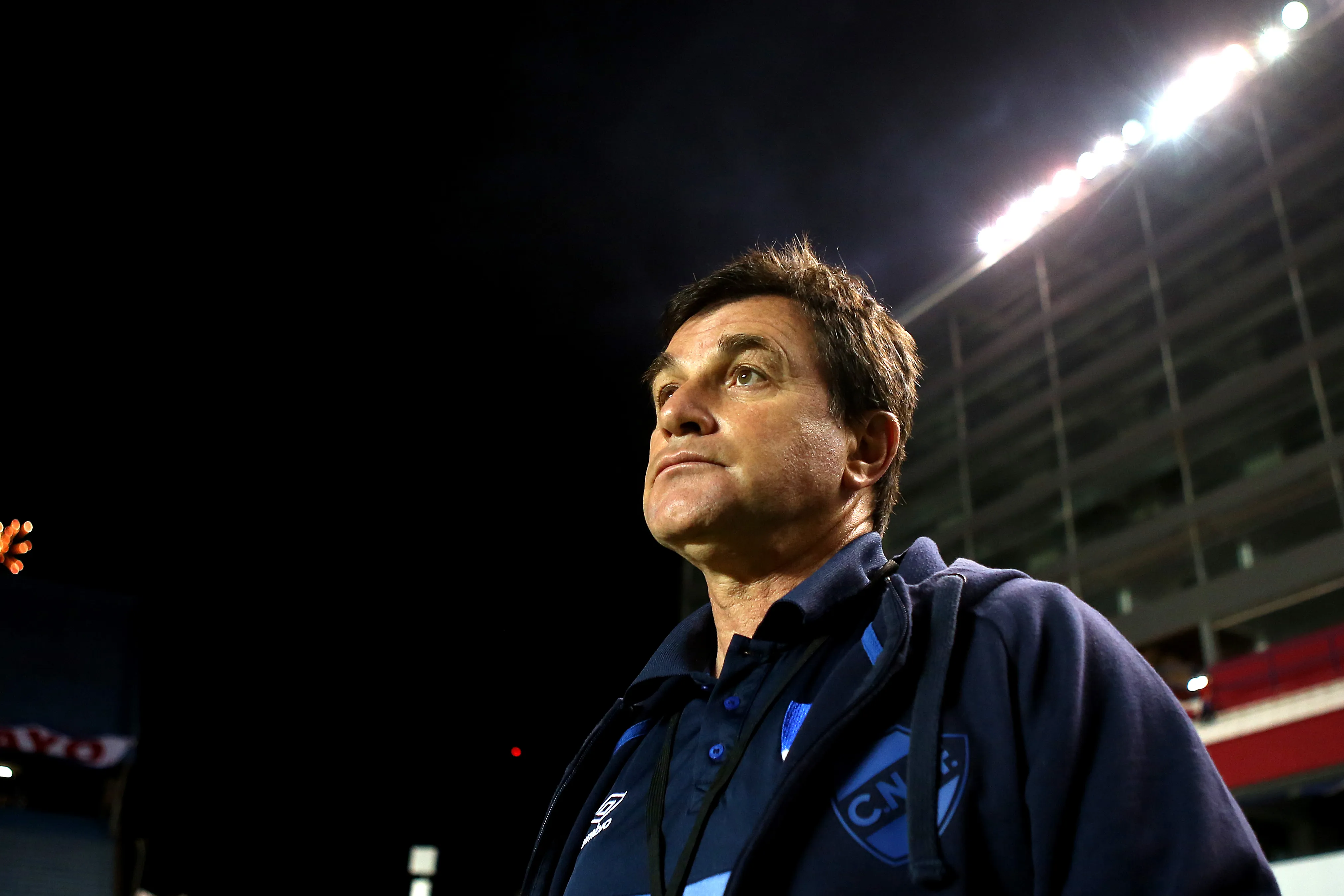 Jorge Giordano en su época de DT de Nacional. (Ernesto Ryan/Getty Images).