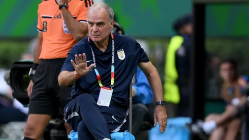 Marcelo Bielsa en la selección de Uruguay.