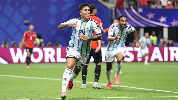 Enzo Fernández concretó la remontada