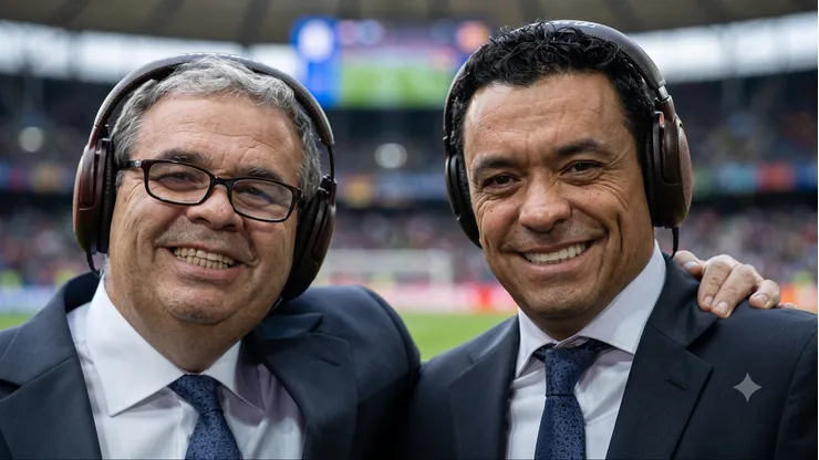 La comentada reacción del periodista por su trabajo en el Mundial.