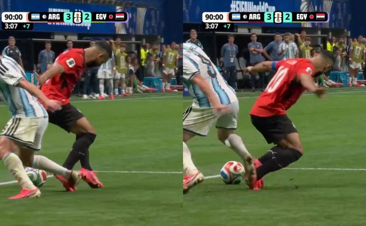 Polémica en el Mundial 2026: la jugada que Egipto pedía penal antes del gol de Argentina
