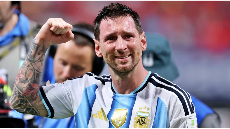 Messi terminó llorando de la emoción tras la remontada a Egipto.