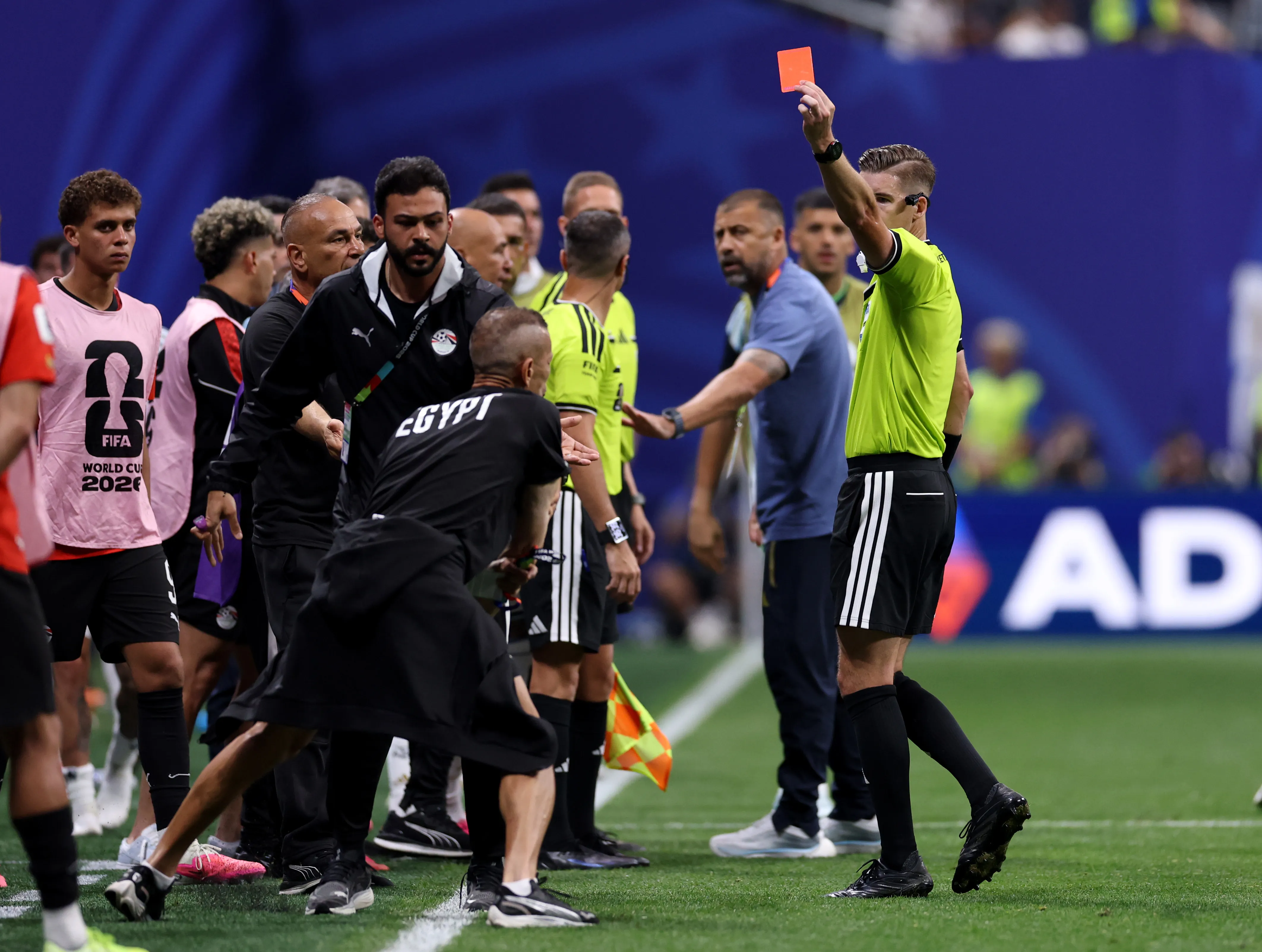 El juez Francois Letexier desató los reclamos de Egipto por favorecer a Argentina (Photo by Buda Mendes/Getty Images)