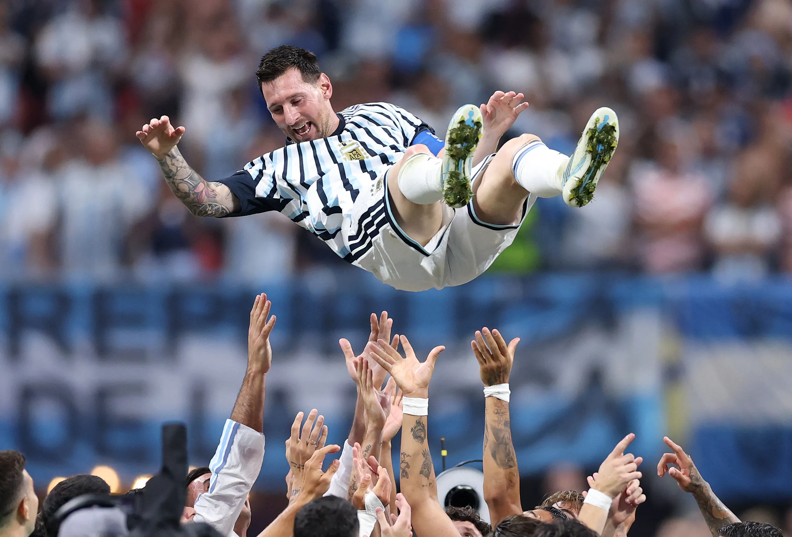 Messi flota y multiplica los panes | Getty Images