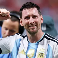 D10s también llora: la imagen viral de Lionel Messi