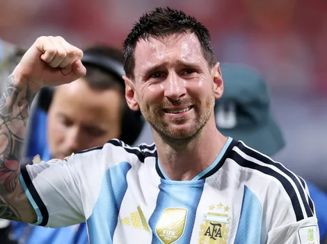D10s también llora: la imagen viral de Lionel Messi