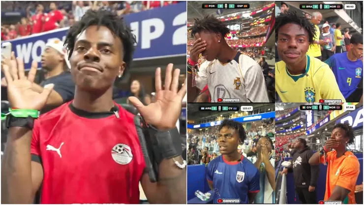iShowSpeed, el nuevo hombre "mufa" del Mundial 2026.