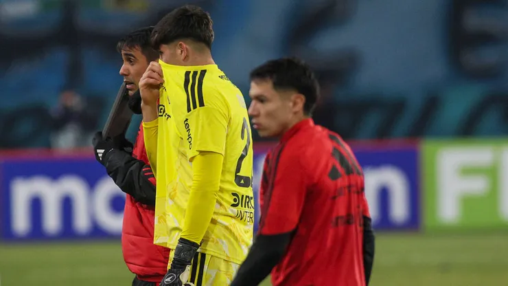 Gabriel Maureira recibió cuatro goles en la visita de Colo Colo a O'Higgins en Rancagua.